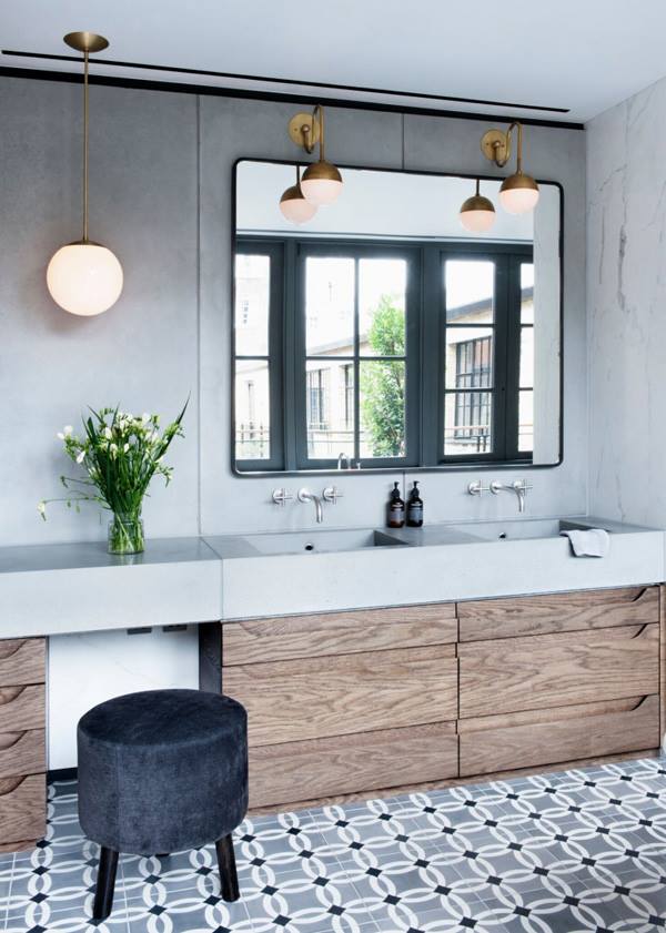 meuble-salle-de-bains-miroir salle de bain- design- par chiara-stella-home2
